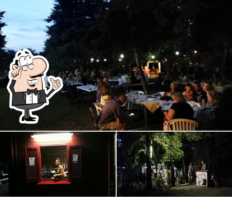 La immagine della interni e esterno di Il Frustami Restaurant & Art