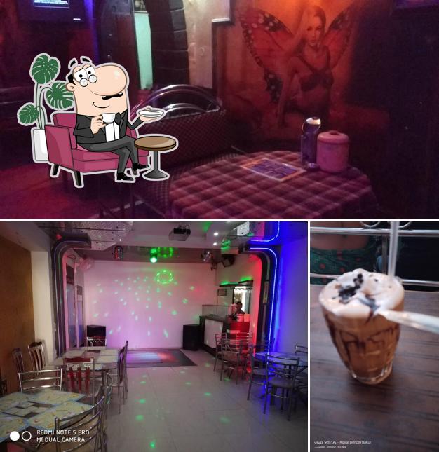 The restaurant's interior and beverage