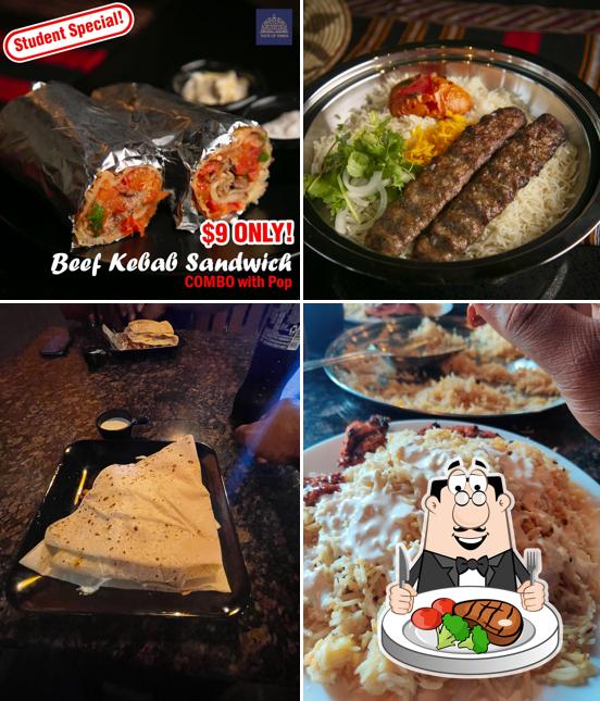 Steak at Brufias : Taste of yemen