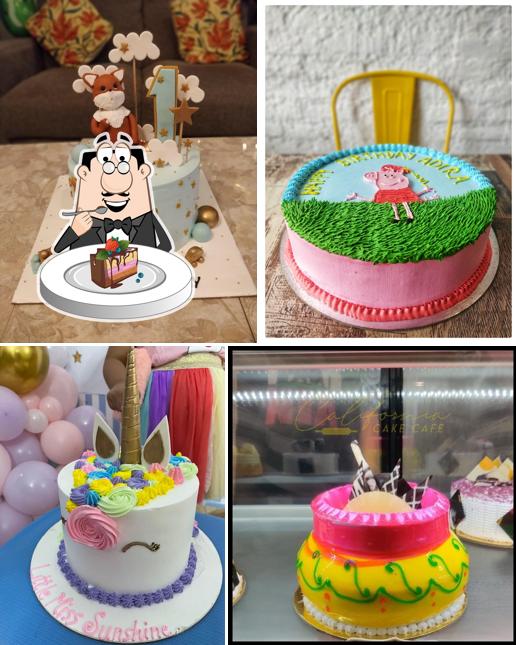 Here's a picture of California Cake Cafe