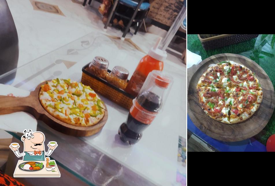 Food at Dr. Deo'z Pizza & Cafe