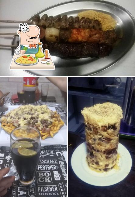 Platos en Espetinho Da Claret