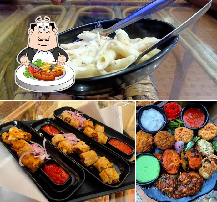 Food at Food Galaxy party restaurant