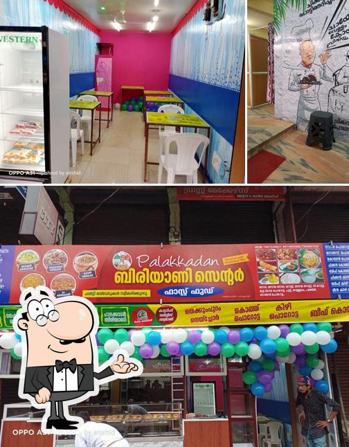 The interior of Palakkadan restaurant