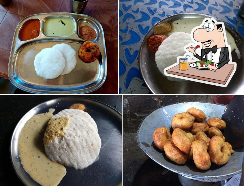 Food at Ramasseri Idli Hotel