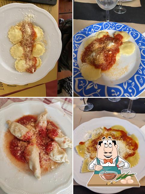 Ravioli al Ristorante Zia Forica