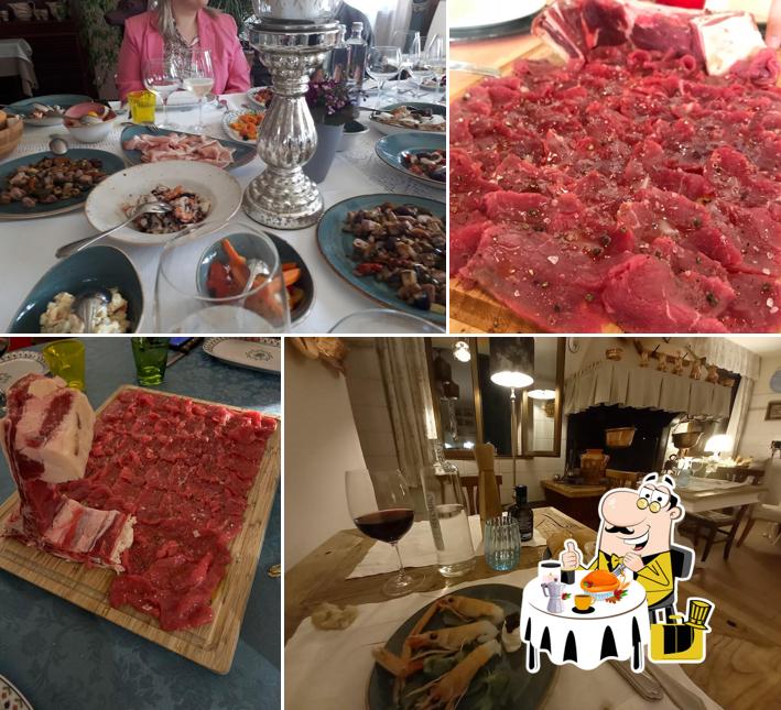 Platti al Trattoria Al Fogolare