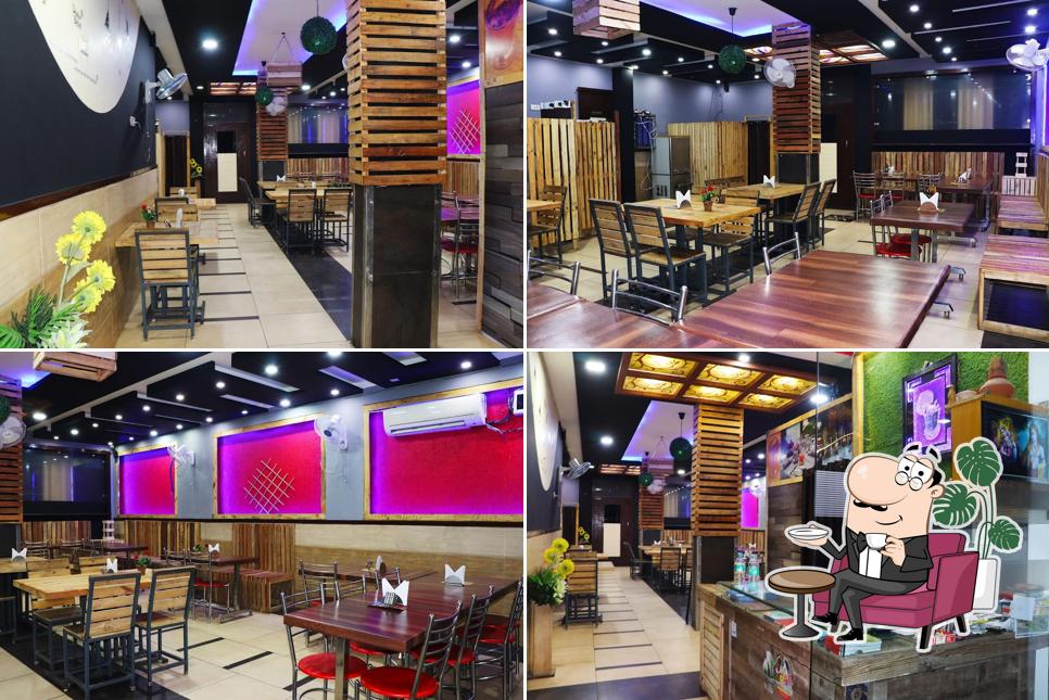 The interior of VRANDA RESTAURANT CAFE AND PARTY HALL