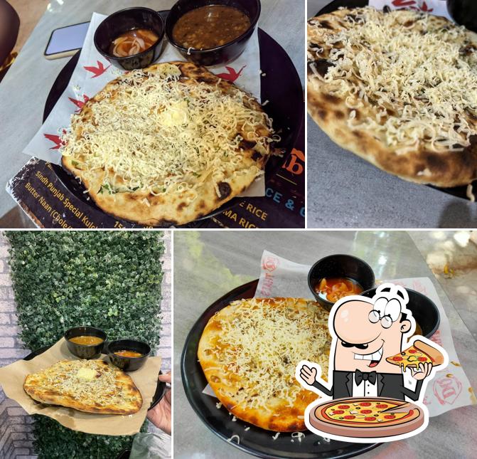 Order various types of pizza