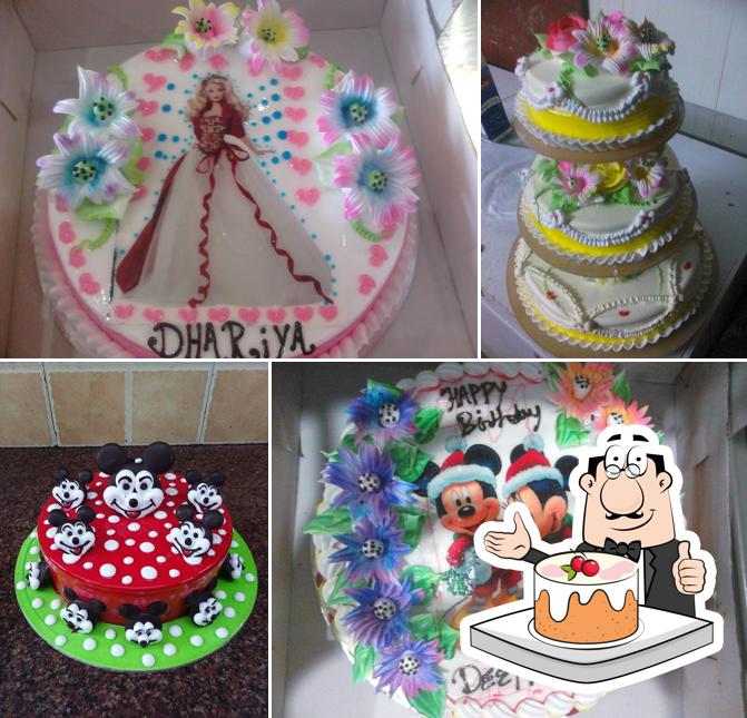 Look at the photo of Simran bakery shop