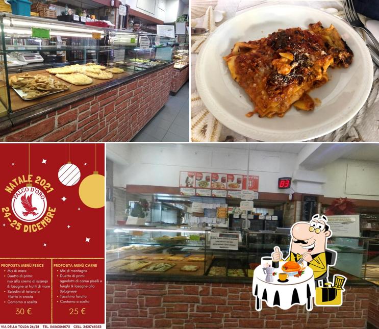 Cibo al Falco D'Oro Roma