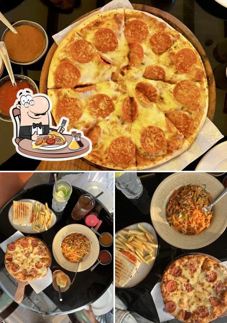 Order pizza at Belly Timber Cafe & Restaurant