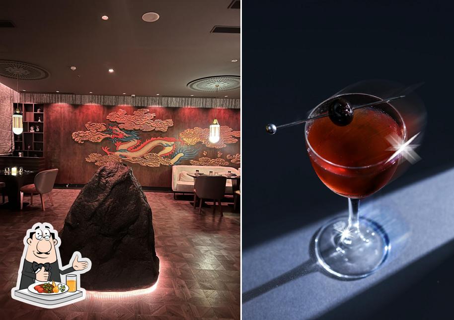 Chocolate mousse at Beyul - Mystical Rooftop Bar and Lounge