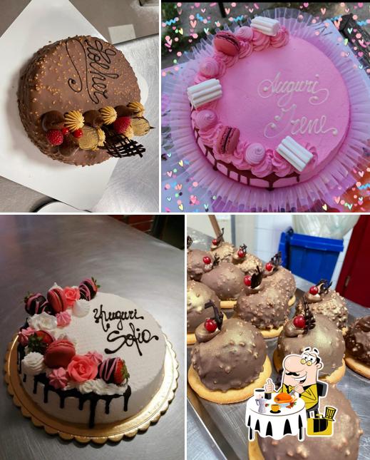 Platti al Pasticceria La Celestiale