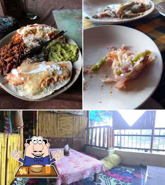 The restaurant's food and interior