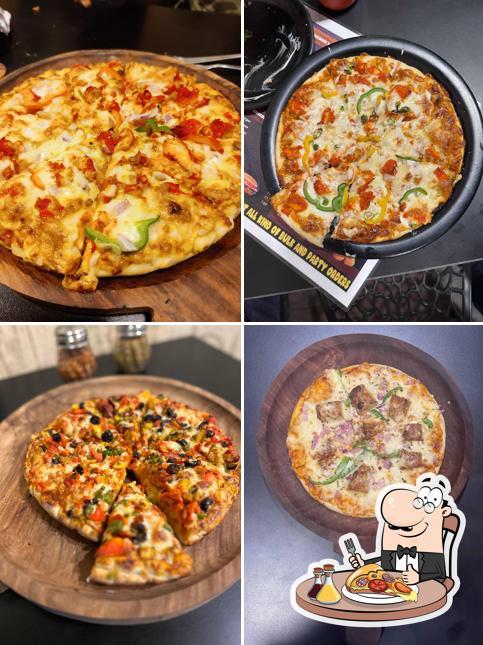 Try out various types of pizza