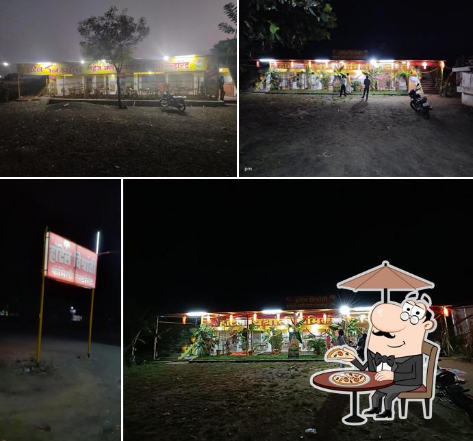 The exterior of Hotel Vishranti