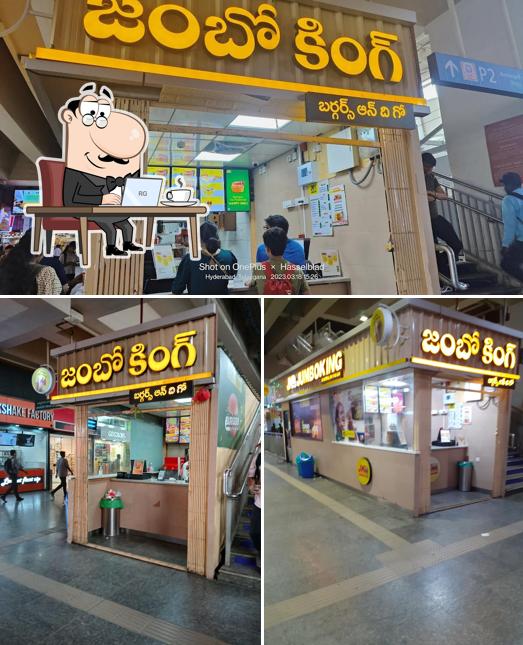 The interior of Jumbo King
