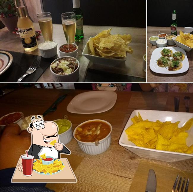 Nachos em Los Picos Restaurante Mexicano