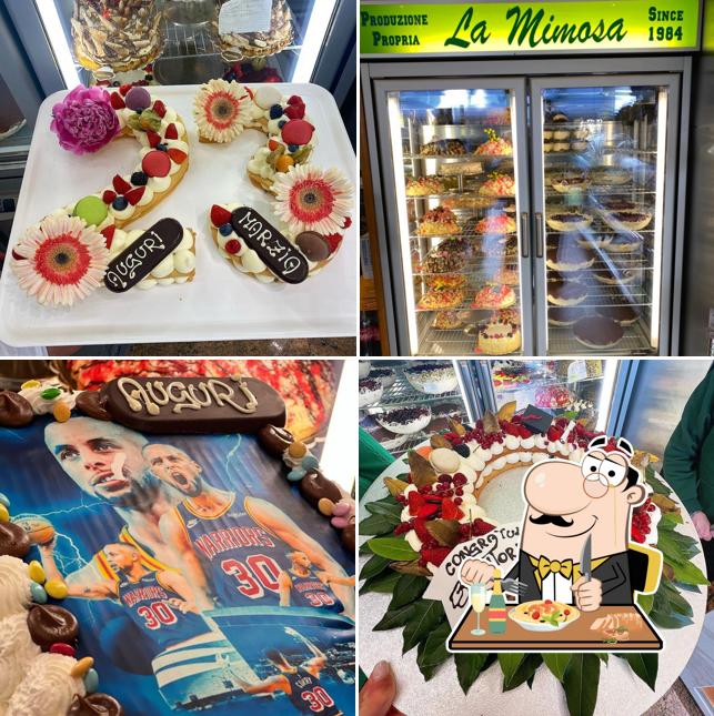 Cibo al "La mimosa" pasticceria