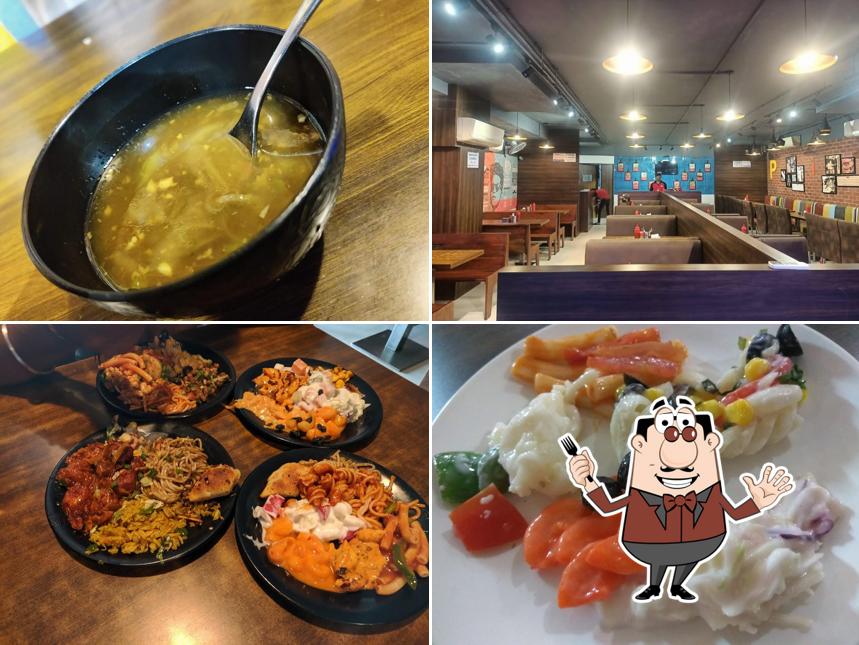 Food at Pizza Zone