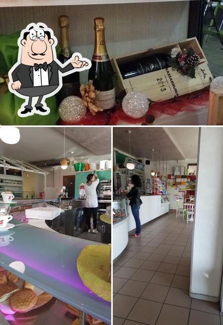 Tra le varie cose da Bar Refresh si possono trovare la interni e vino