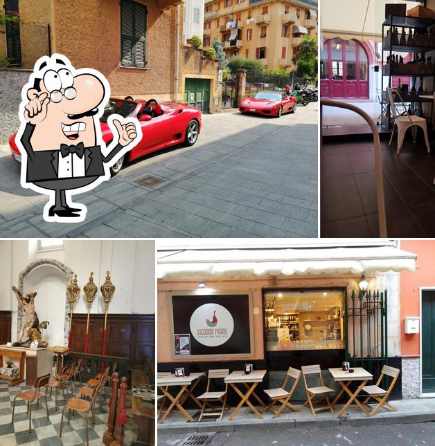 Dai un'occhiata agli interni di Bloody Mary Enoteca