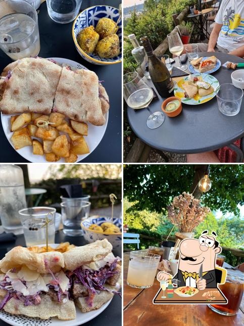 Agry aperitivo in cortile