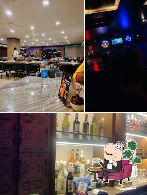 The interior of Bittu da dhaba ISBT