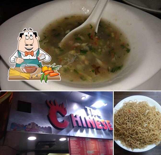 Spaghetti bolognese at Chinese Hut