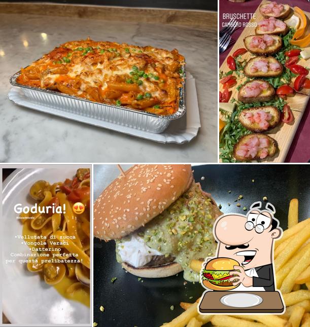 Hamburger al Grilled Meat Food