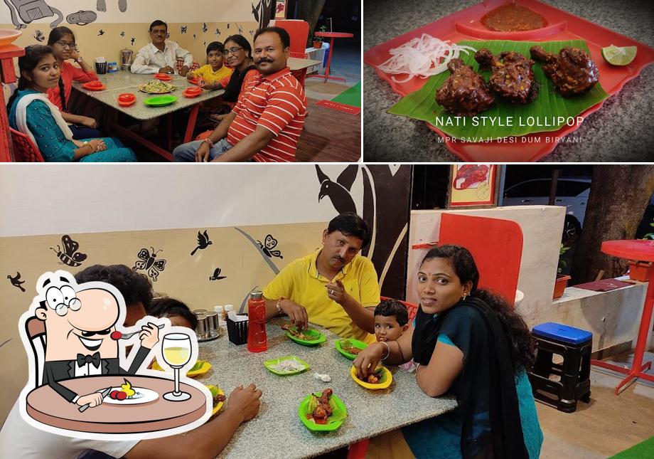 Food at MPR SAVAJI VEG AND NON -VEG MESS & HOTEL