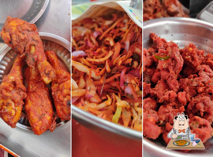 Chicken wings at Marshal Chicken 65