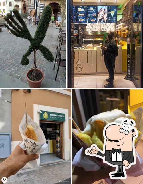 Gli interni di Queen's Chips Verona - Portoni Borsari
