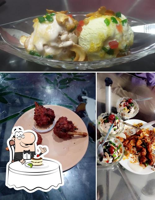 Romantic Icecream Parlour offers a range of desserts