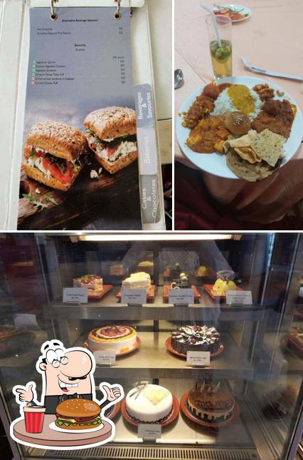 Order a burger at Sin - The Pastry Shop