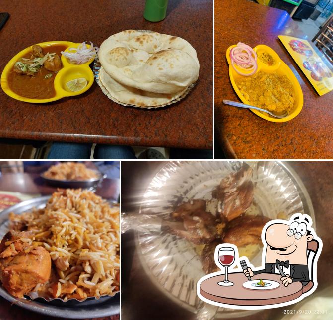 Meals at Taufiq Biryani
