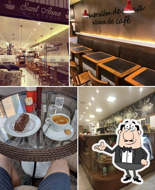 Sente em uma das mesas no Sant' Anna Cafeteria & Lancheria - Loja 16 de Março