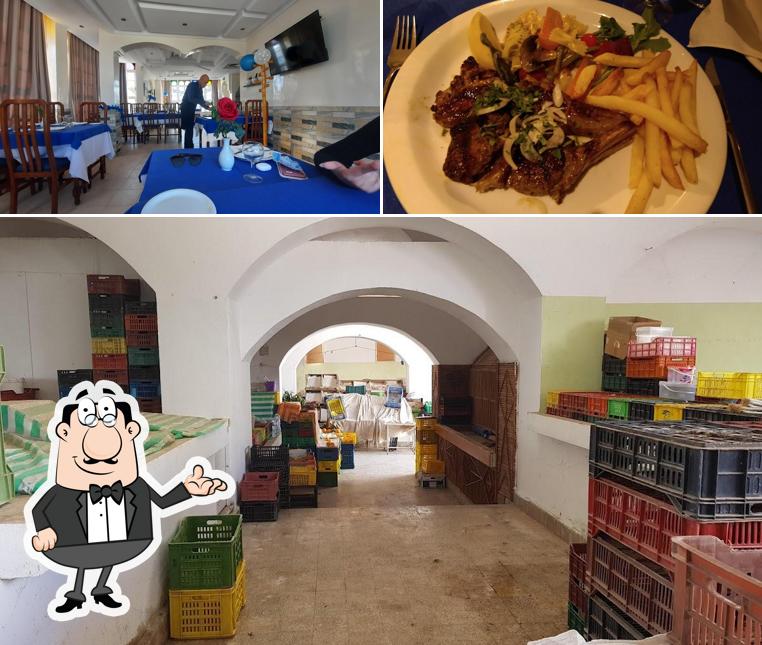 La photo de la intérieur et nourriture concernant Restaurant De L'île