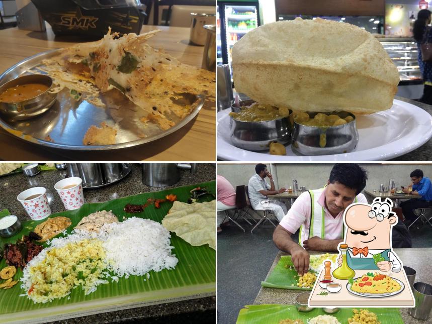 Meals at Hotel Sree Abhirami Vegetarian