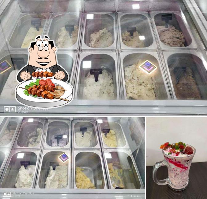 The restaurant's food and beverage