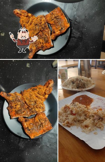 Food at Biriyani Hut