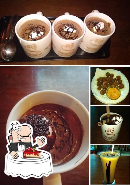 Cafe Royaal serves a variety of sweet dishes