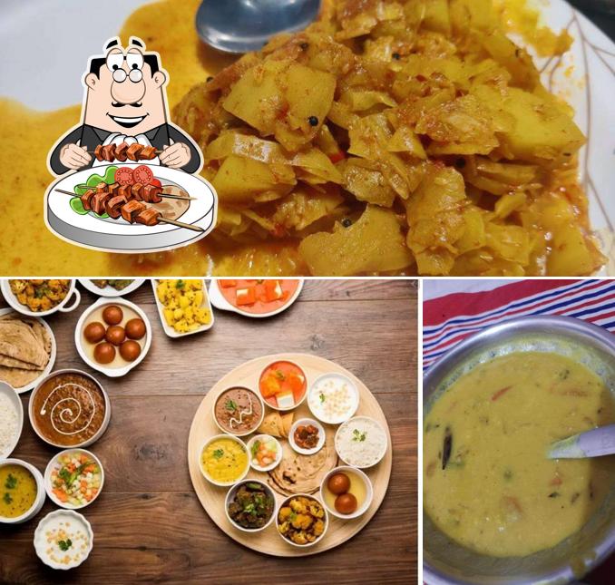 Food at Jain Thali Restaurant