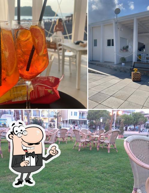 Gli interni di Chalet La Sirenetta Ristorante Stabilimento Balneare a Tortoreto lido