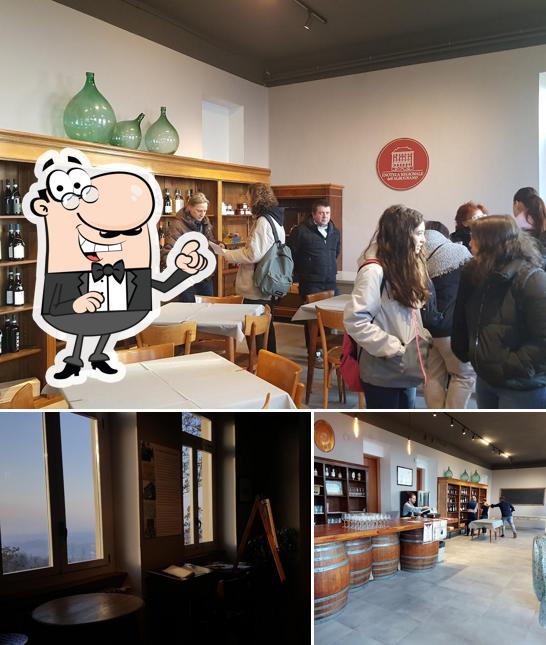 Gli interni di Enoteca Regionale di Albugnano