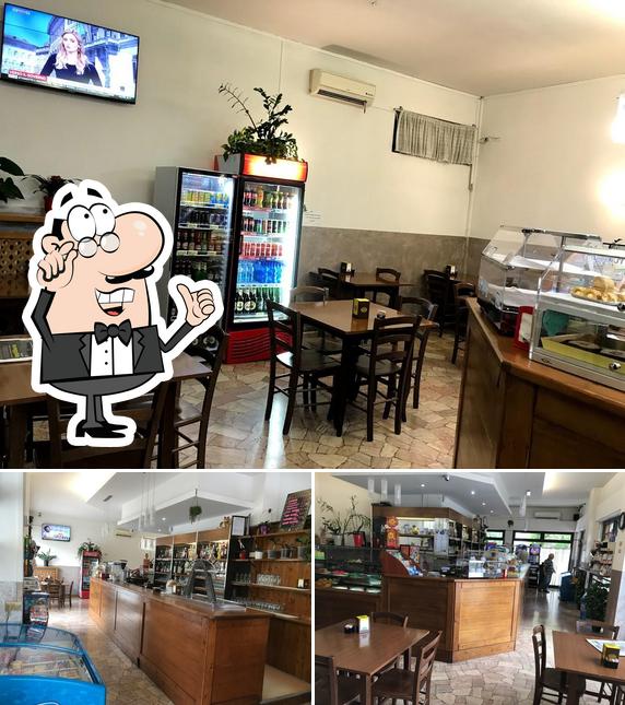 Gli interni di Loss Bar