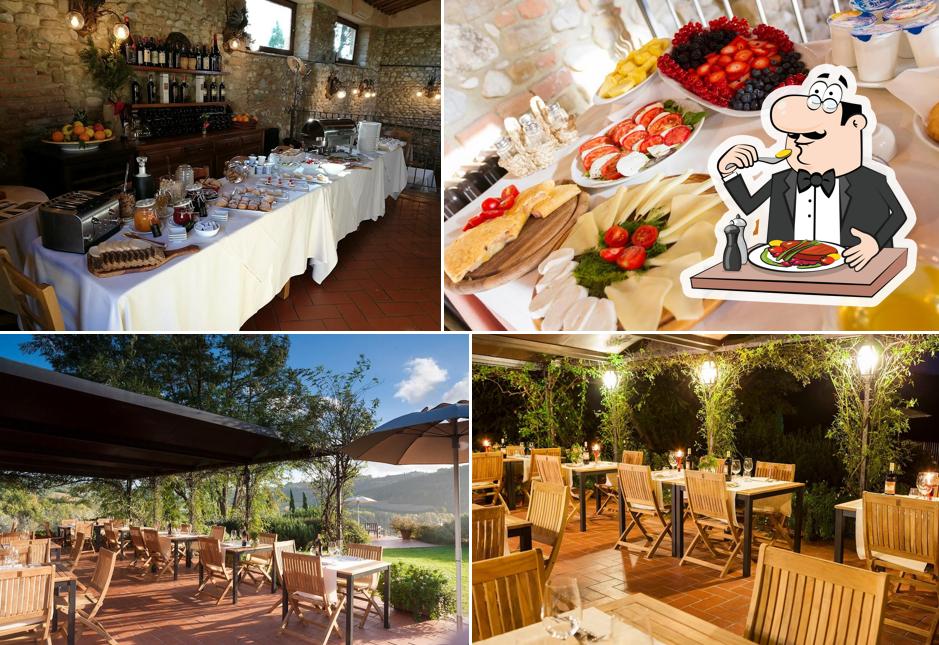 Cibo al Relais Poggio Borgoni - Osteria Il Poggio