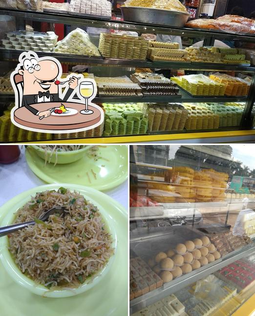 Food at Ashraya Bakery & Sweets