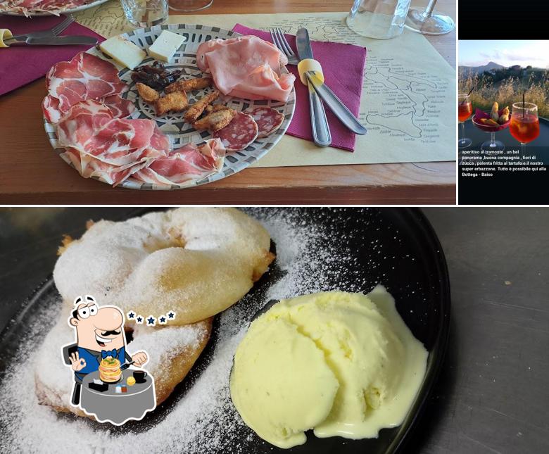 La cibo e bevanda del ristorante